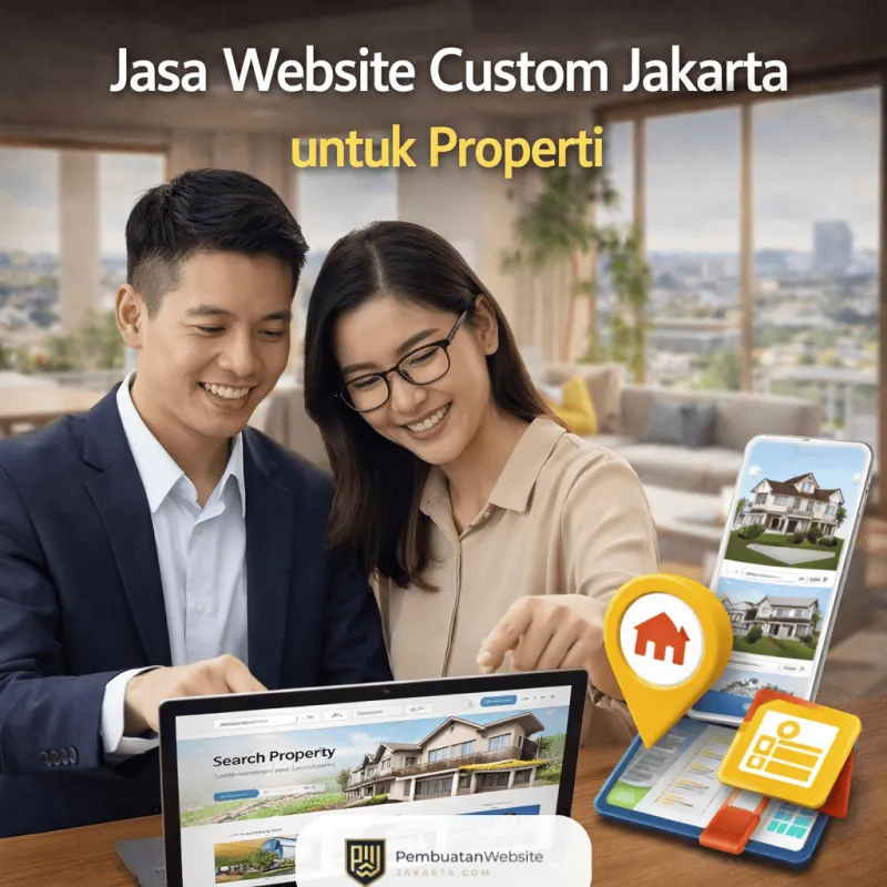 Jasa Website Custom Jakarta untuk Properti